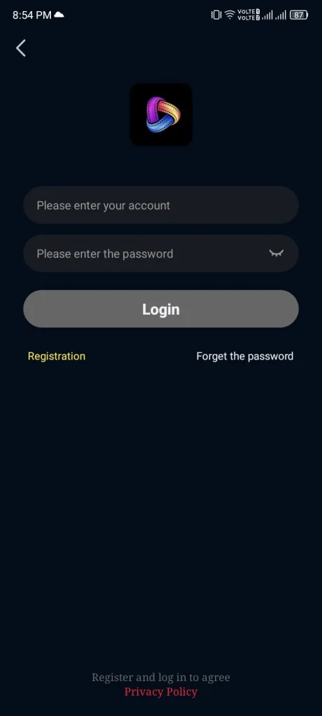 Create an Account on PPCine