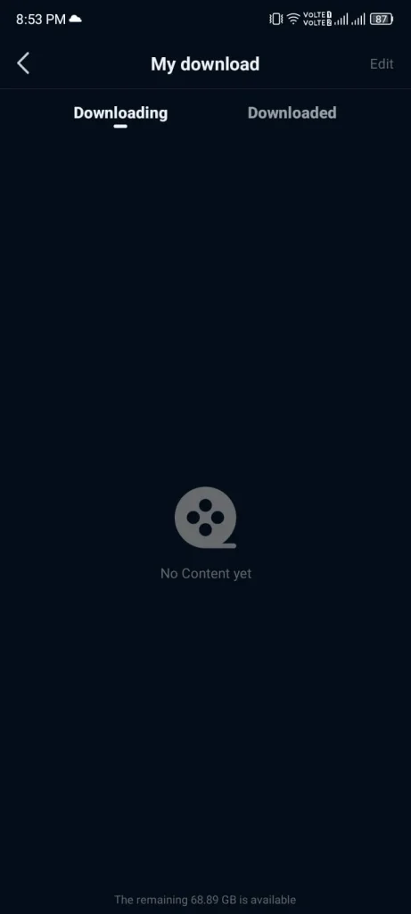 Download Content For Watching It Offline